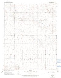 North of Sand Creek 1966 topographic map thumbnail