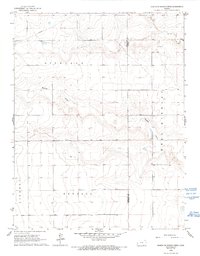 North of Shirley Creek 1966 topographic map thumbnail