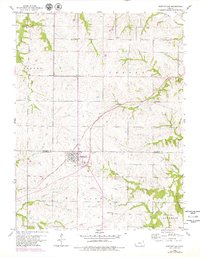 Nortonville 1960 topographic map thumbnail