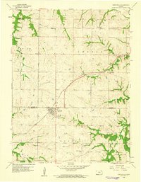 Nortonville 1960 topographic map thumbnail