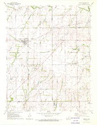 Norwich 1971 topographic map thumbnail