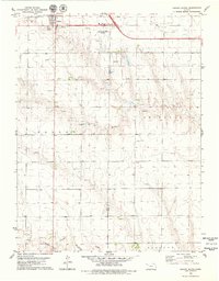 Oakley South 1979 topographic map thumbnail