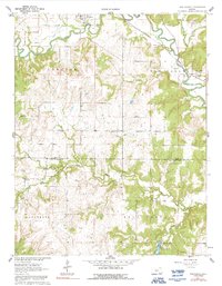 Oak Valley 1962 topographic map thumbnail