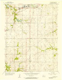 Ocheltree 1956 topographic map thumbnail