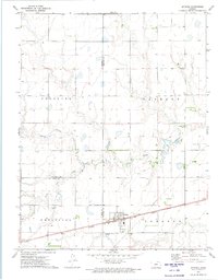 Offerle 1972 topographic map preview