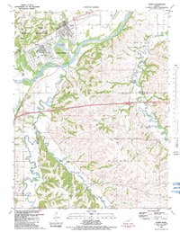 Ogden 1982 topographic map thumbnail