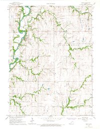 Oketo 1966 topographic map thumbnail