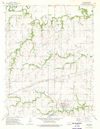 Olpe 1973 topographic map thumbnail