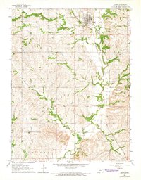 Onaga 1964 topographic map thumbnail