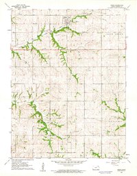 Oneida 1961 topographic map thumbnail