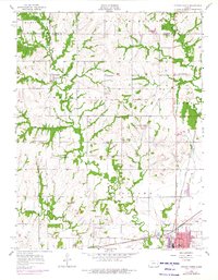 Ottawa North 1956 topographic map thumbnail