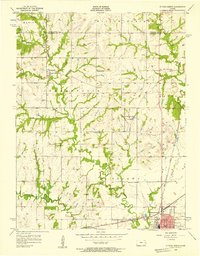 Ottawa North 1956 topographic map thumbnail
