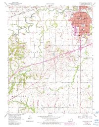 Ottawa South 1956 topographic map thumbnail