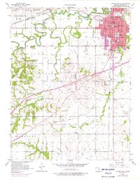 Ottawa South 1956 topographic map thumbnail