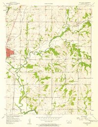 Paola East 1956 topographic map thumbnail