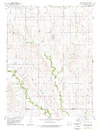 Paradise NW 1978 topographic map thumbnail