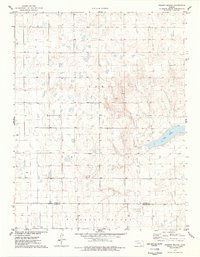 Pawnee Mound 1976 topographic map thumbnail