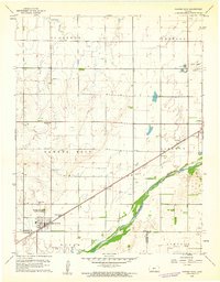Pawnee Rock 1960 topographic map thumbnail