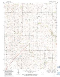 Peabody NW 1989 topographic map thumbnail