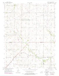 Peabody NW 1957 topographic map thumbnail
