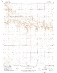 Pence SW 1976 topographic map thumbnail