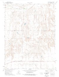 Pendennis 1974 topographic map thumbnail