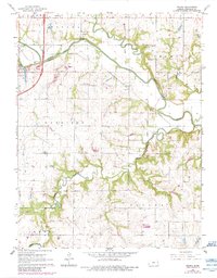 Peoria 1962 topographic map thumbnail