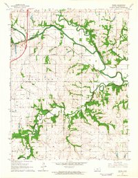 Peoria 1962 topographic map thumbnail