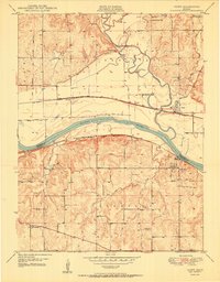 Perry 1950 topographic map preview