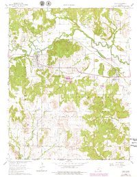 Peru 1962 topographic map thumbnail
