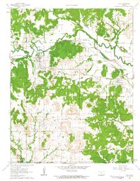 Peru 1962 topographic map thumbnail