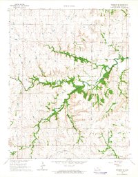 Piedmont NE 1964 topographic map thumbnail