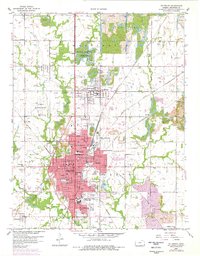 Pittsburg 1959 topographic map thumbnail
