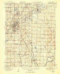 Pittsburg 1950 topographic map thumbnail