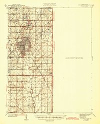 Pittsburg 1945 topographic map thumbnail