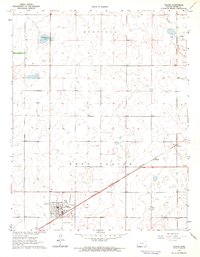 Plains 1963 topographic map thumbnail