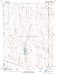 Plum Creek South 1966 topographic map thumbnail