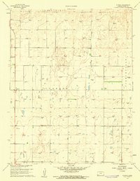 Plymell 1960 topographic map thumbnail