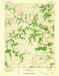 Potter 1960 topographic map preview