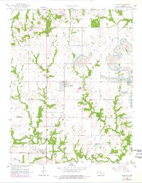 Prescott 1958 topographic map thumbnail