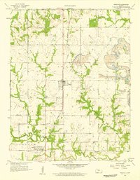 Prescott 1958 topographic map thumbnail