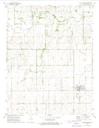 Pretty Prairie 1971 topographic map thumbnail