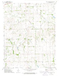 Pretty Prairie SW 1971 topographic map thumbnail