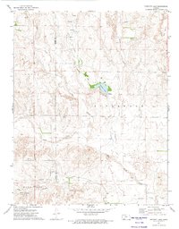 Proffitt Lake 1972 topographic map thumbnail