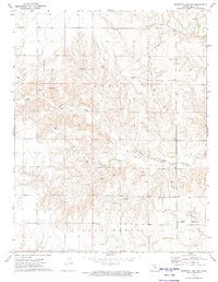 Proffitt Lake NW 1972 topographic map thumbnail