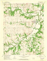 Quenemo 1965 topographic map thumbnail