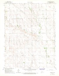 Ransom SE 1966 topographic map thumbnail
