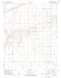Richfield NW 1973 topographic map thumbnail