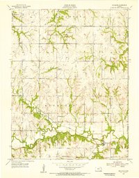 Richland 1955 topographic map thumbnail