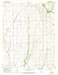 Rome 1965 topographic map preview